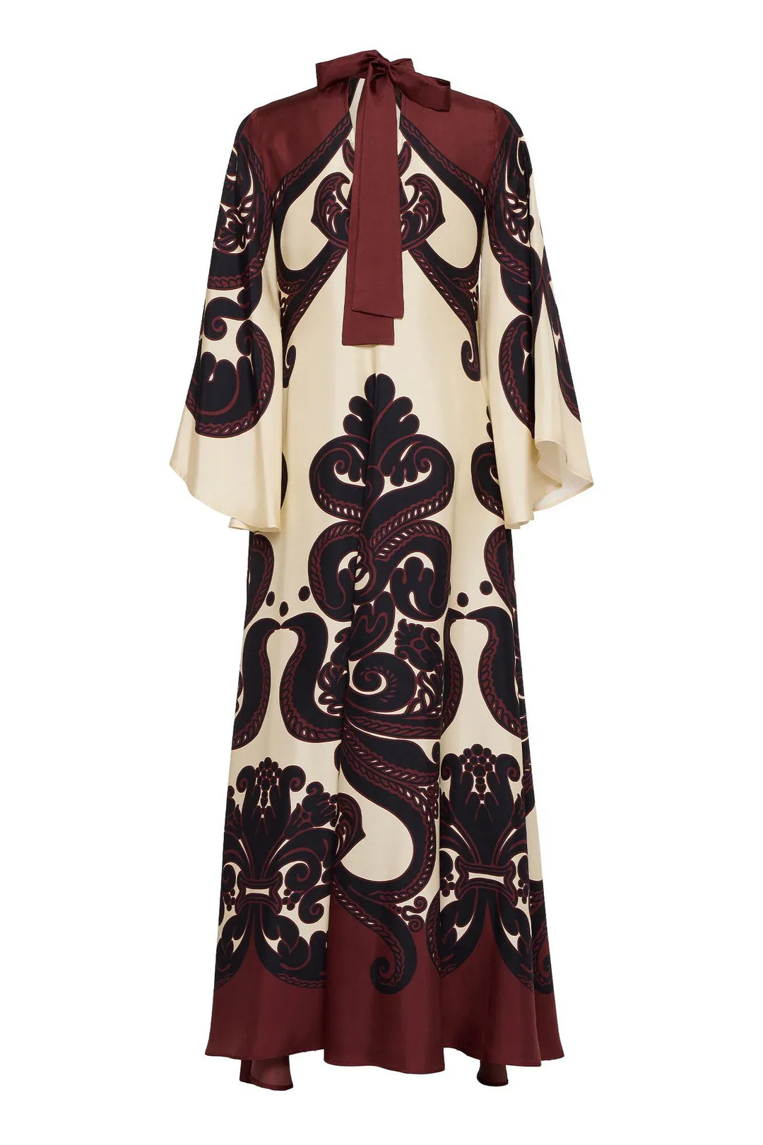 Chon Print Satin Dress