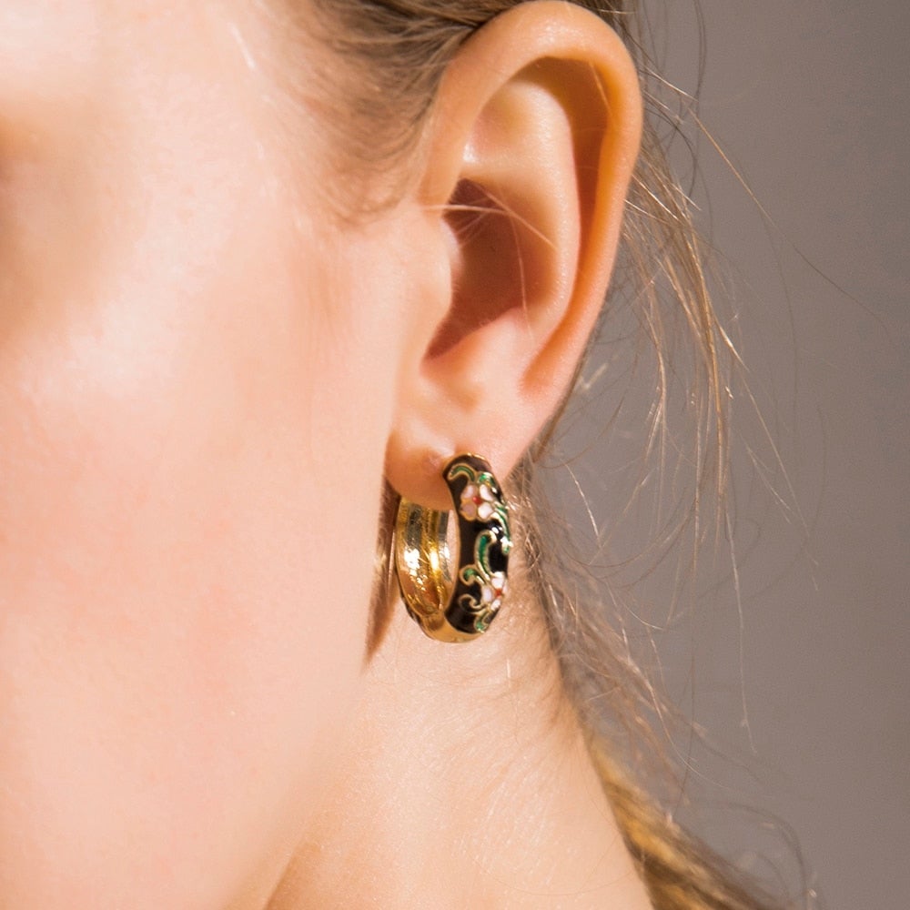 Exclusive Floral Elegance Earrings
