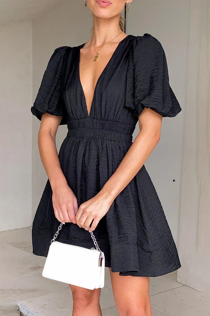 Melani Mini Dress - Black