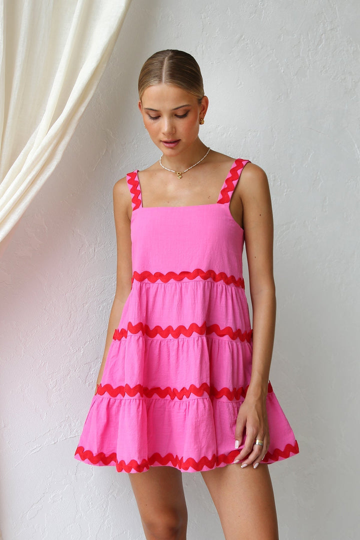 Fuyu Mini Dress PINK
