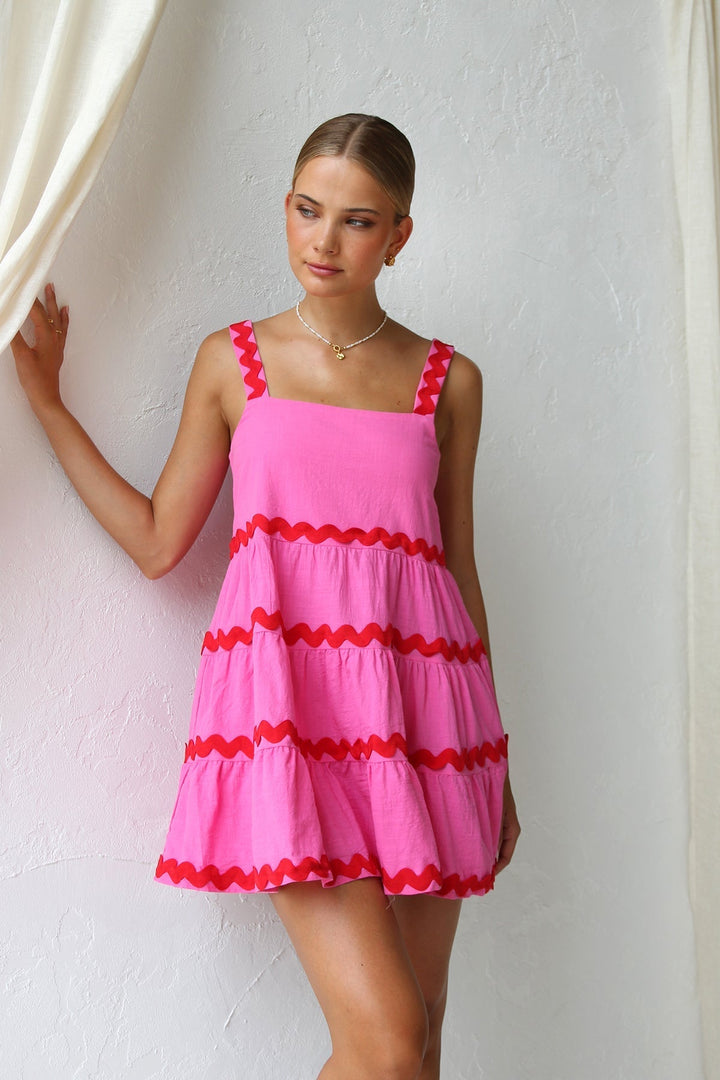 Fuyu Mini Dress PINK