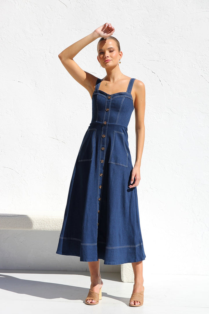 Danica Dress INDIGO DENIM