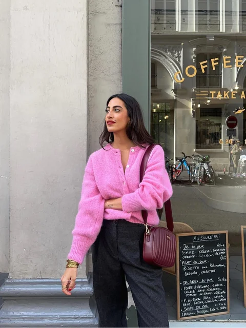Aylin | Pink Cardigan