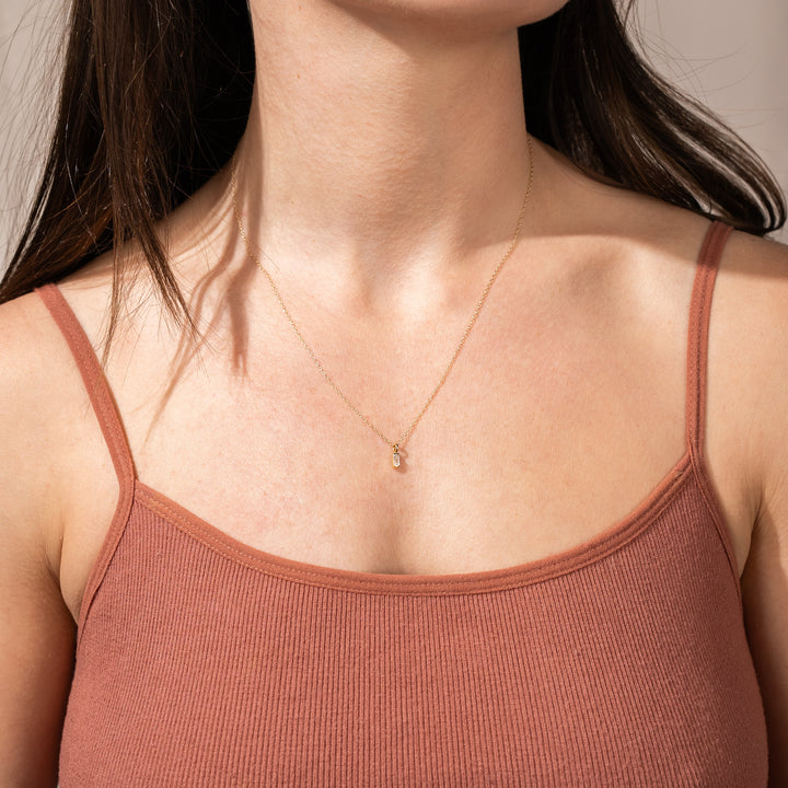 Moonstone Vesper Necklace