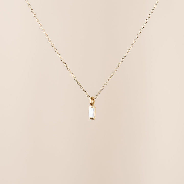 Moonstone Vesper Necklace