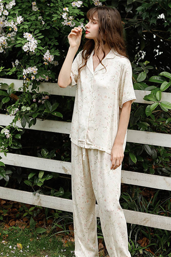 Paislee Floral Pajama Set