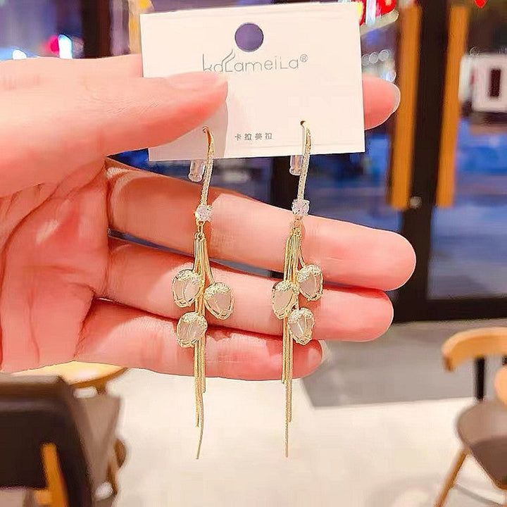 Crystal Blossom Earrings