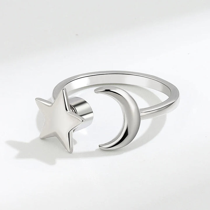Anti Anxiety Rings For Women Stainless Steel Jewelry