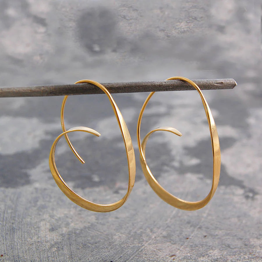 Twirl - Spiral Earrings