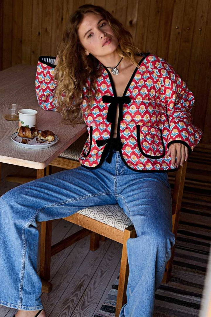 Pippa Jacket - Blood Orange