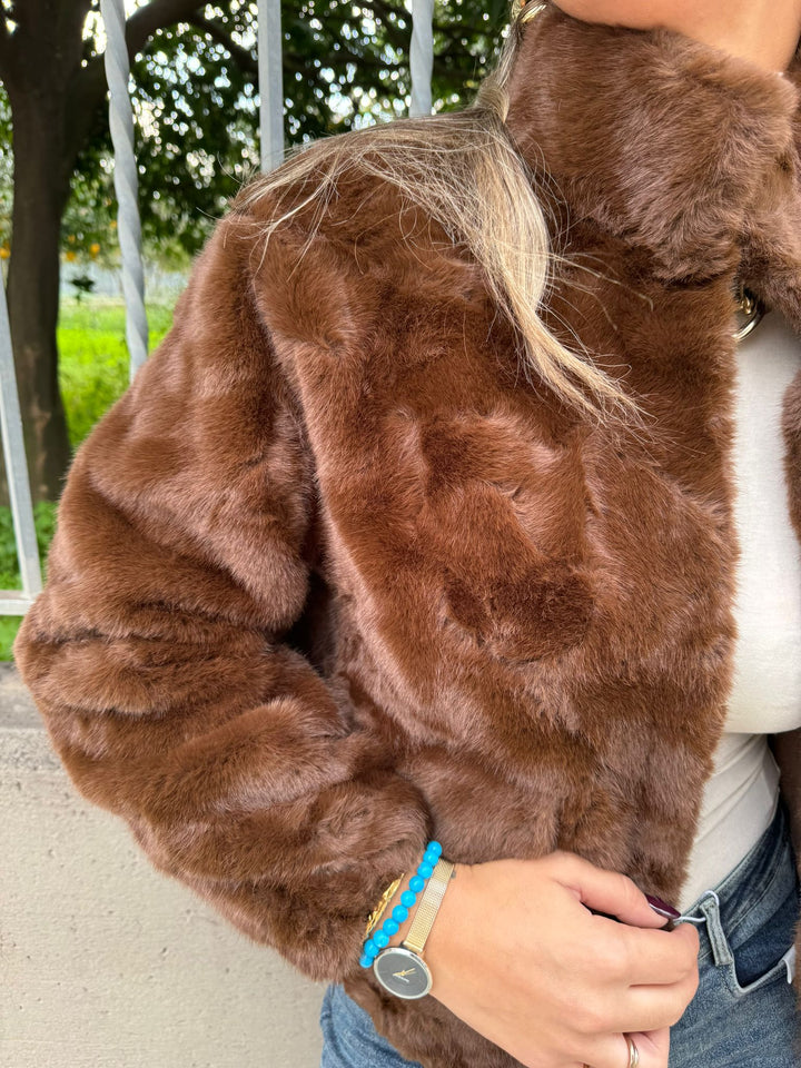 Bower | Faux Fur Jacket