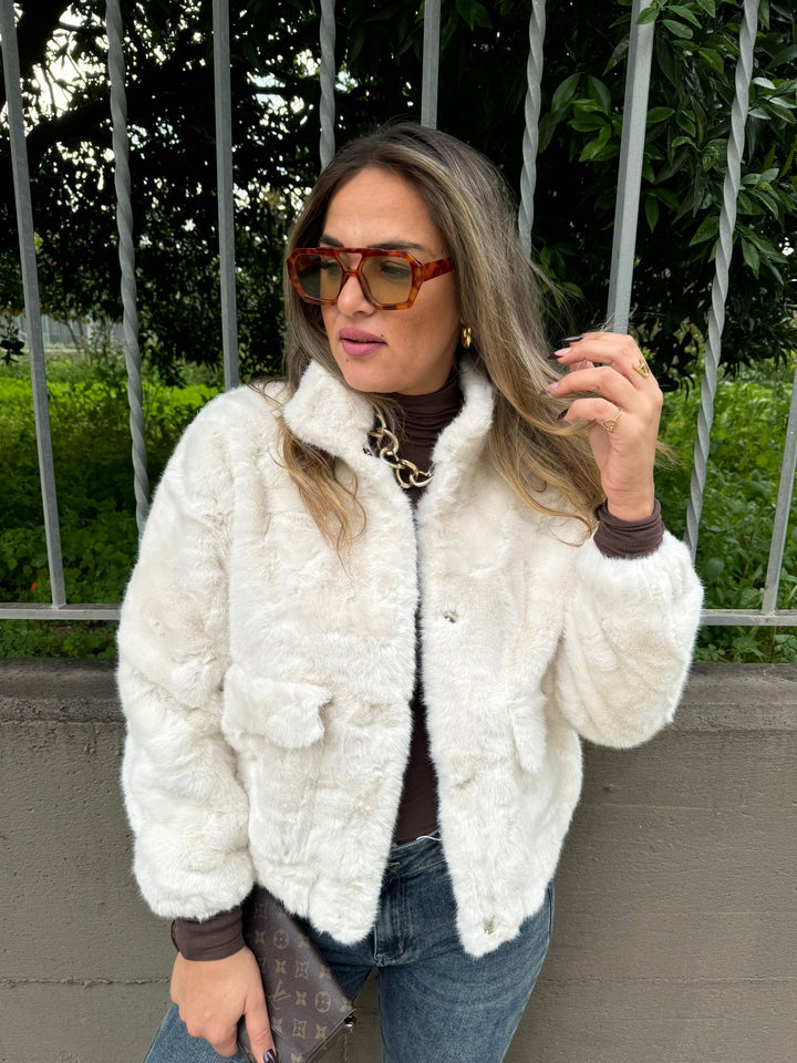 Bower | Faux Fur Jacket