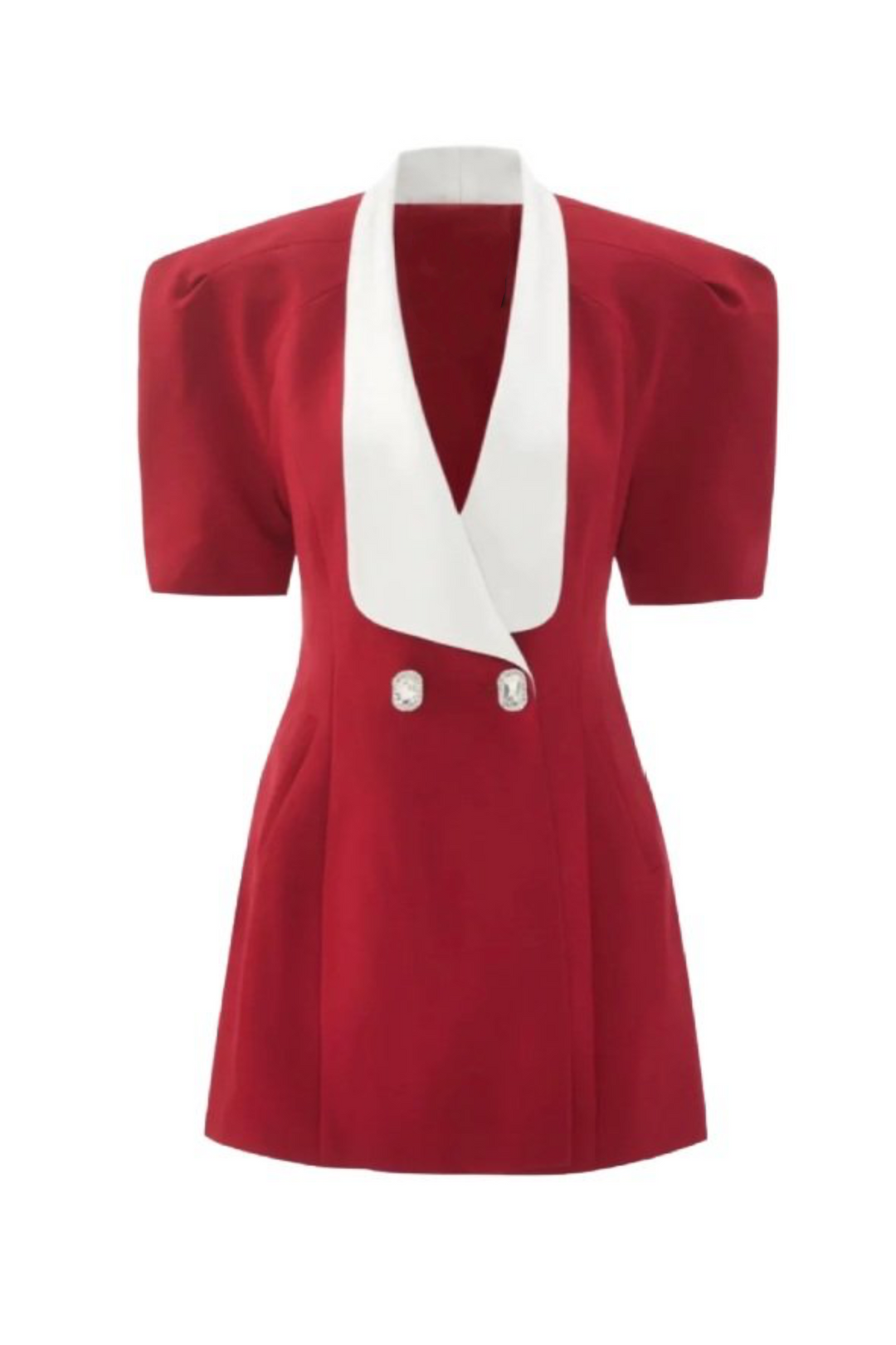 Leslie V-neck Backless Bowtie Mini Dress