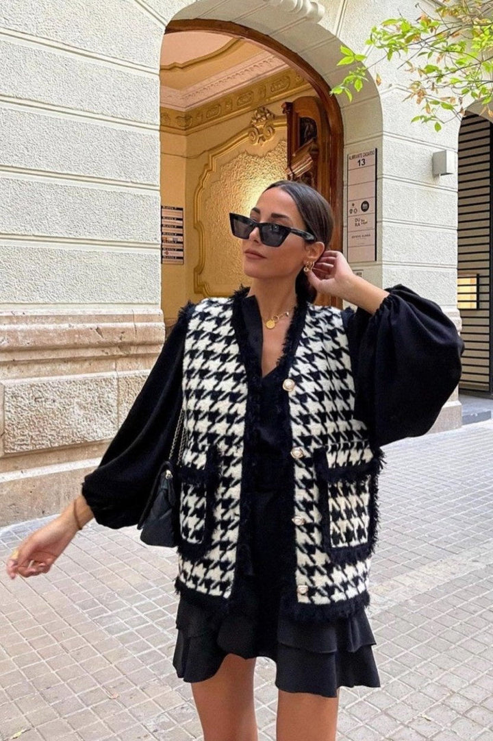 Deni Vichy Waistcoat