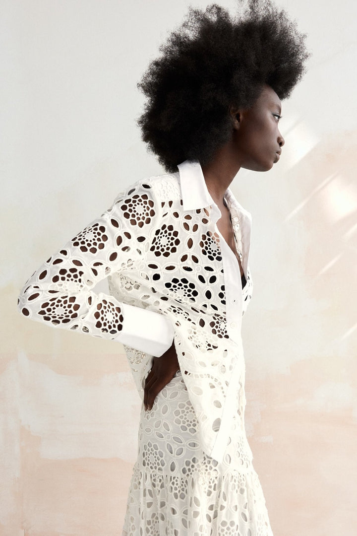 Essi Embroidered Lace Set