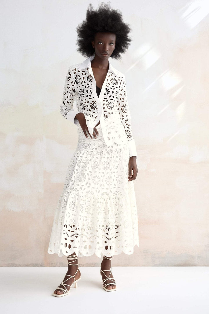 Essi Embroidered Lace Set