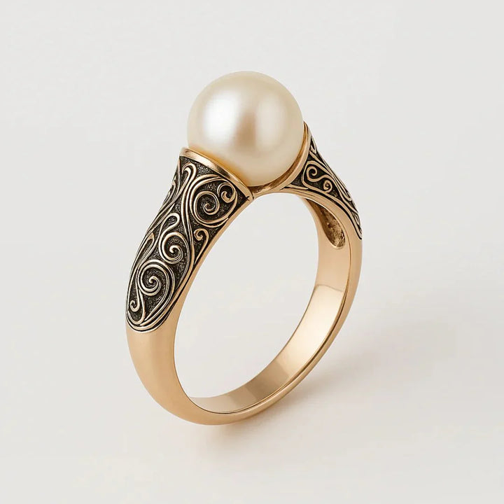 Charm - Vintage Pearl Ring