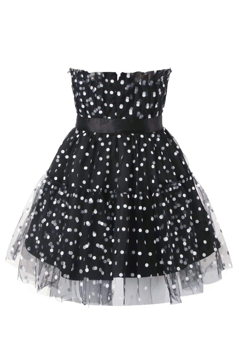 Haru Polka Dot Tulle Mini Dress