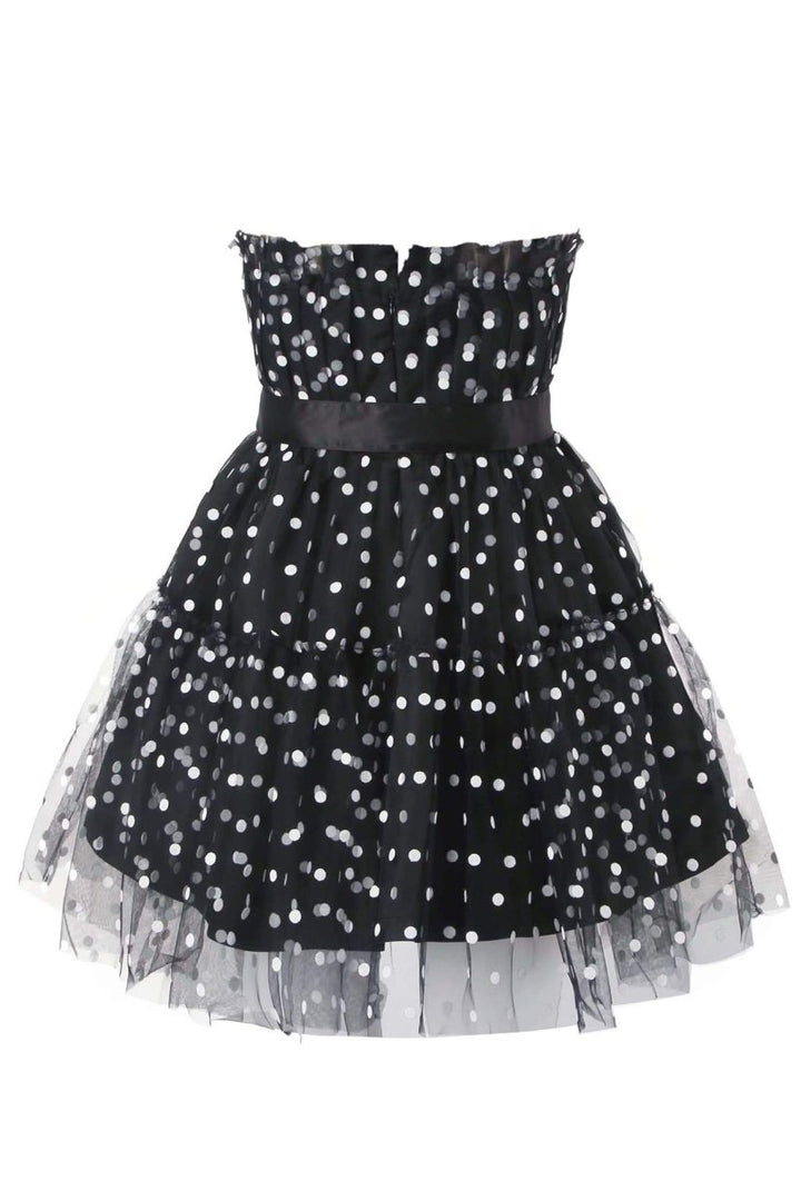 Haru Polka Dot Tulle Mini Dress