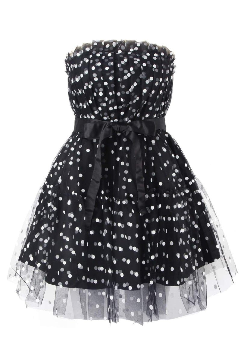 Haru Polka Dot Tulle Mini Dress
