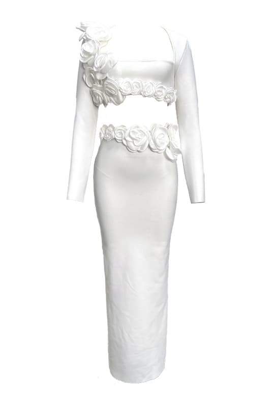 Roselle Embellished Floral Set