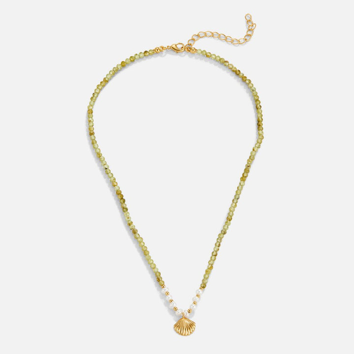 Luca Pearl & Seashell Bead Necklace