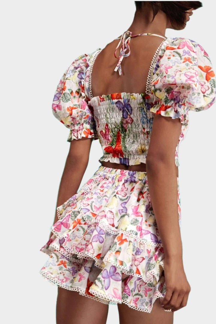 Cressida Butterfly Printed Set