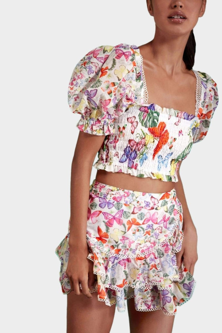Cressida Butterfly Printed Set