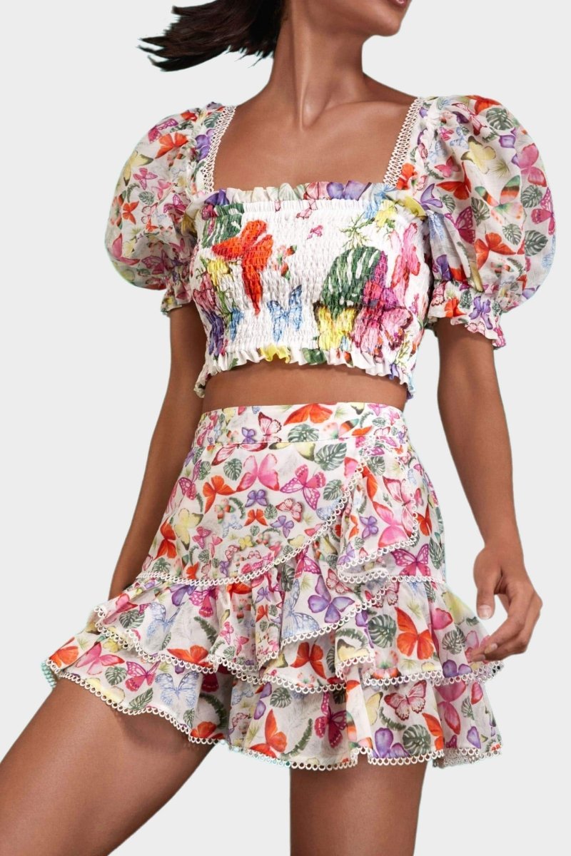 Cressida Butterfly Printed Set