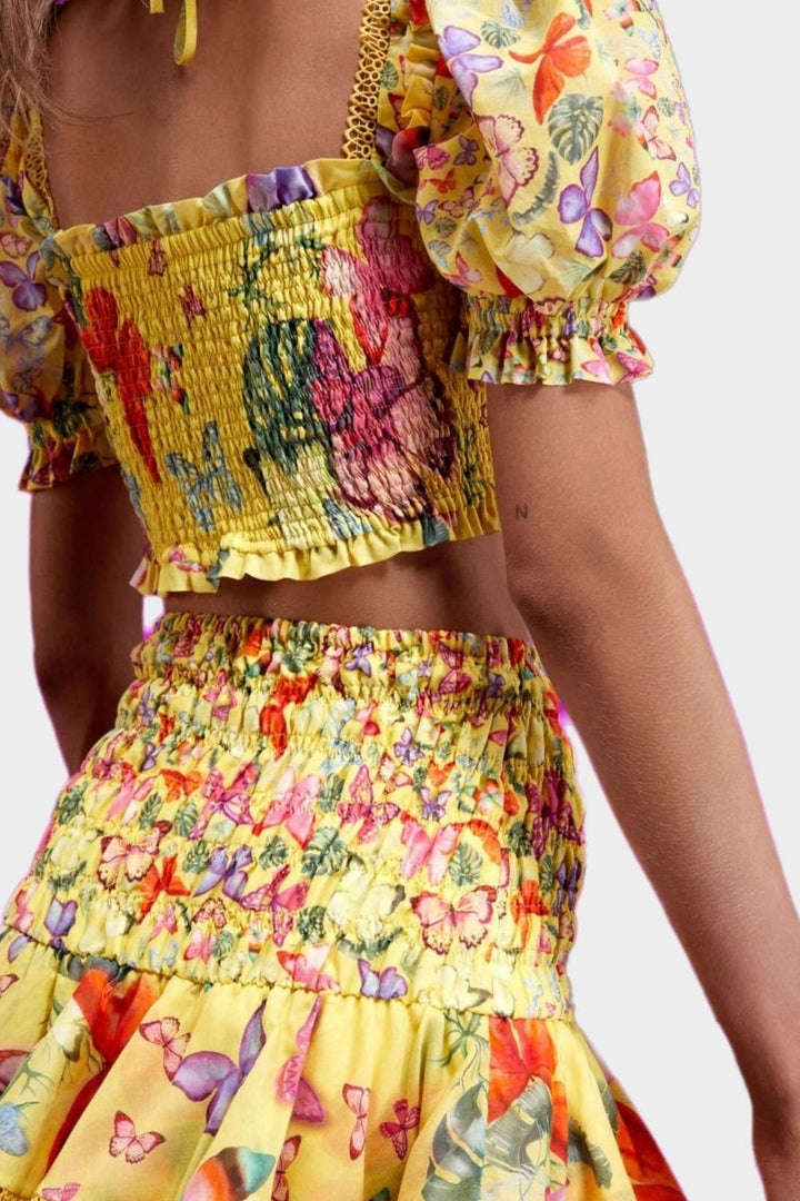 Cressida Butterfly Printed Set