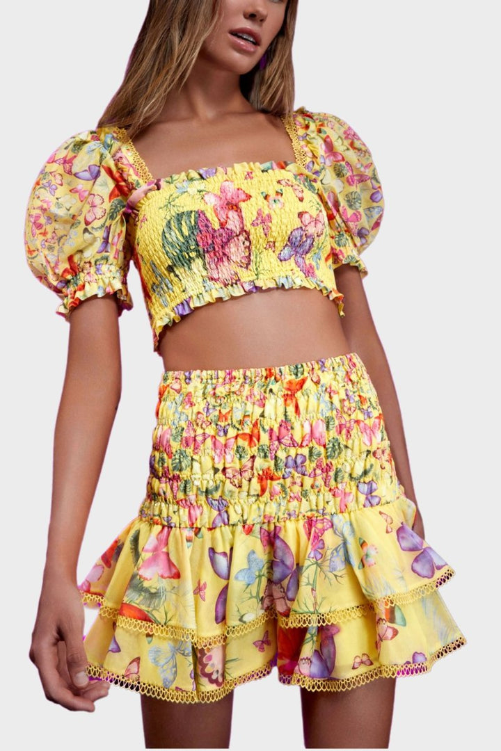 Cressida Butterfly Printed Set