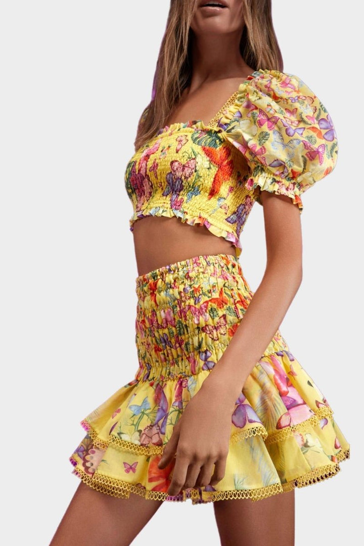 Cressida Butterfly Printed Set