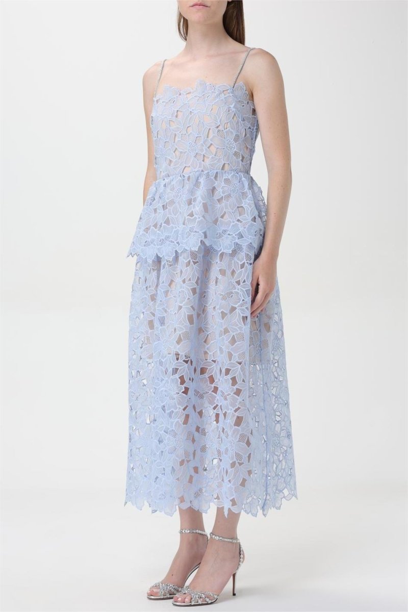Hartwell Lace Tiered Cami Midi Dress