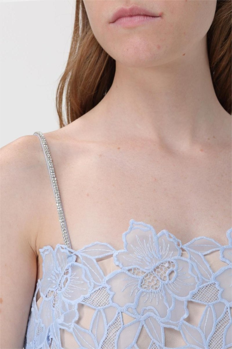 Hartwell Lace Tiered Cami Midi Dress
