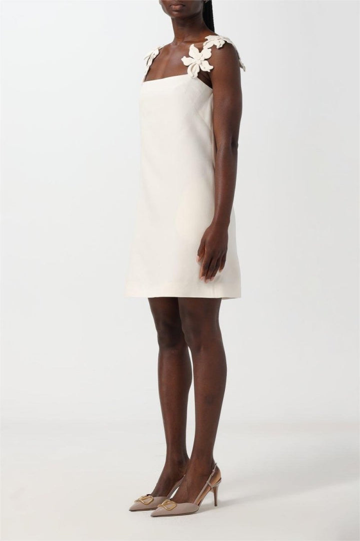 Esdras Flower Strap Mini Dress