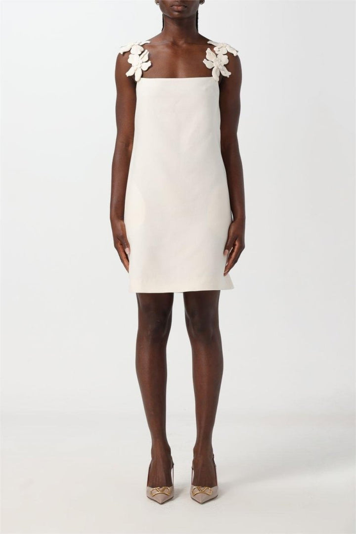Esdras Flower Strap Mini Dress