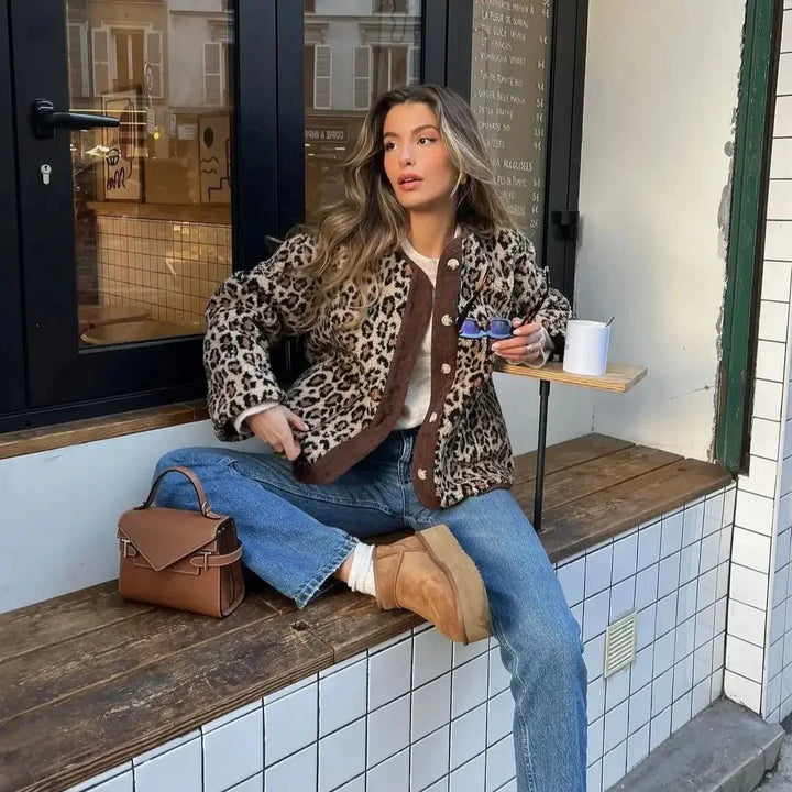 Sienna | Chic Leopard Cardigan