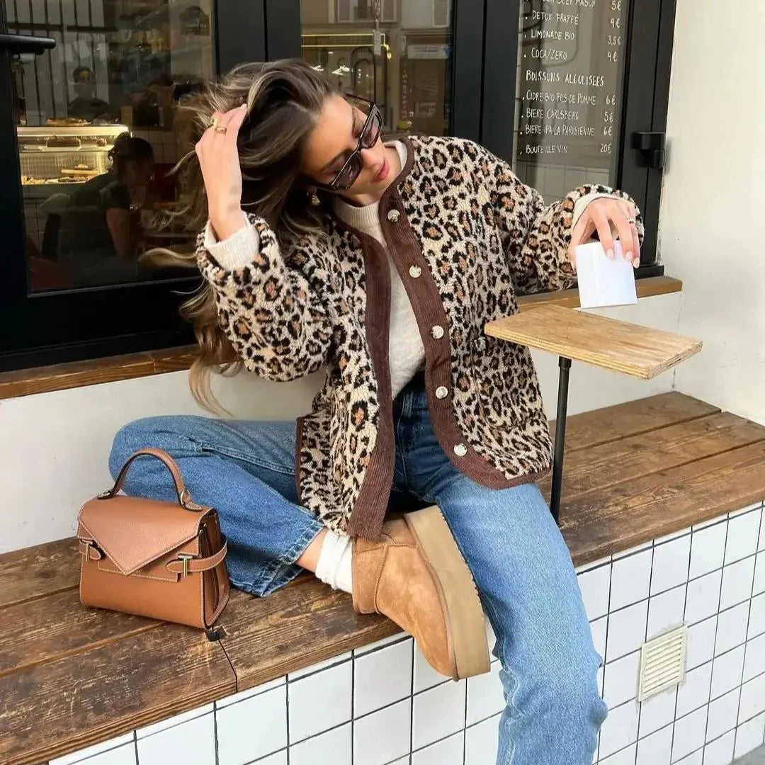Sienna | Chic Leopard Cardigan