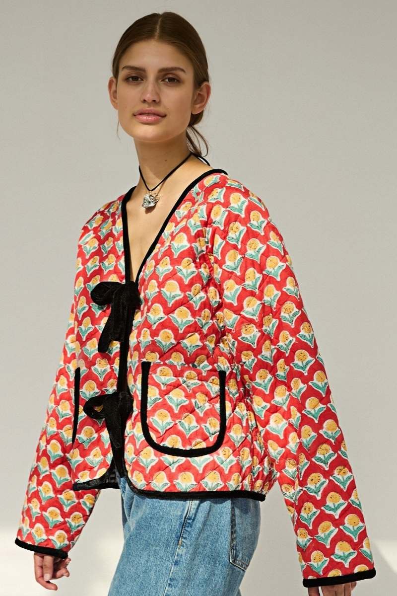 Pippa Jacket - Blood Orange
