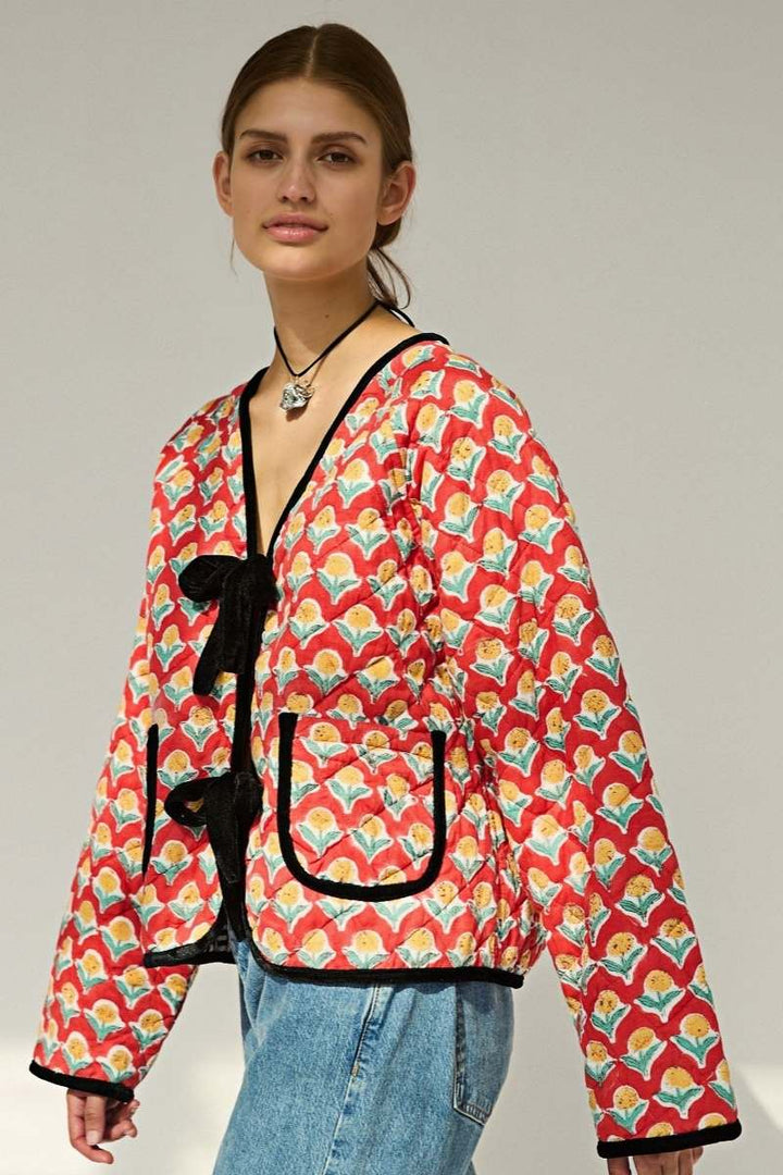Pippa Jacket - Blood Orange