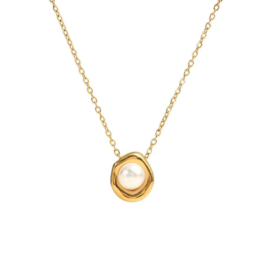 Golden Pearl Ocean Chain