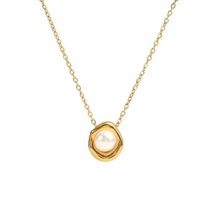 Golden Pearl Ocean Chain